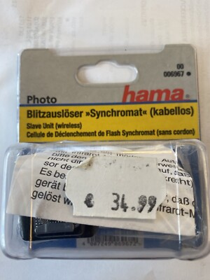 blitzauslöser Synchromat Kabellos Von Hama Neu