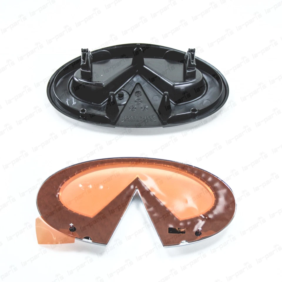 Nuevo Genuino Infiniti 2018-2022 Q50 Parrilla Delantera Emblema Con Soporte Base SET Foto 4 de 4