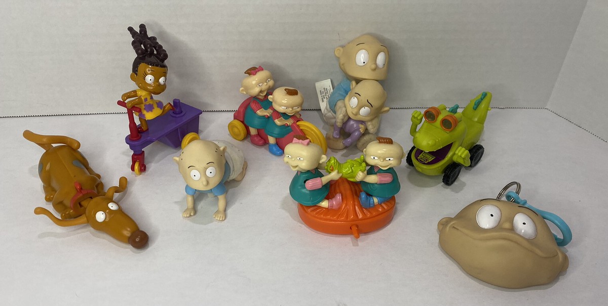 Vintage LOT Burger King Kids Club 1998 Rugrats Movie Meal Toys