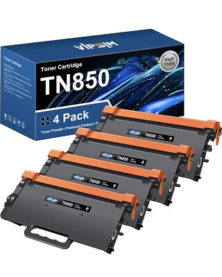 VIPSIM Compatible Toner Cartridge Replacement 4 Pack