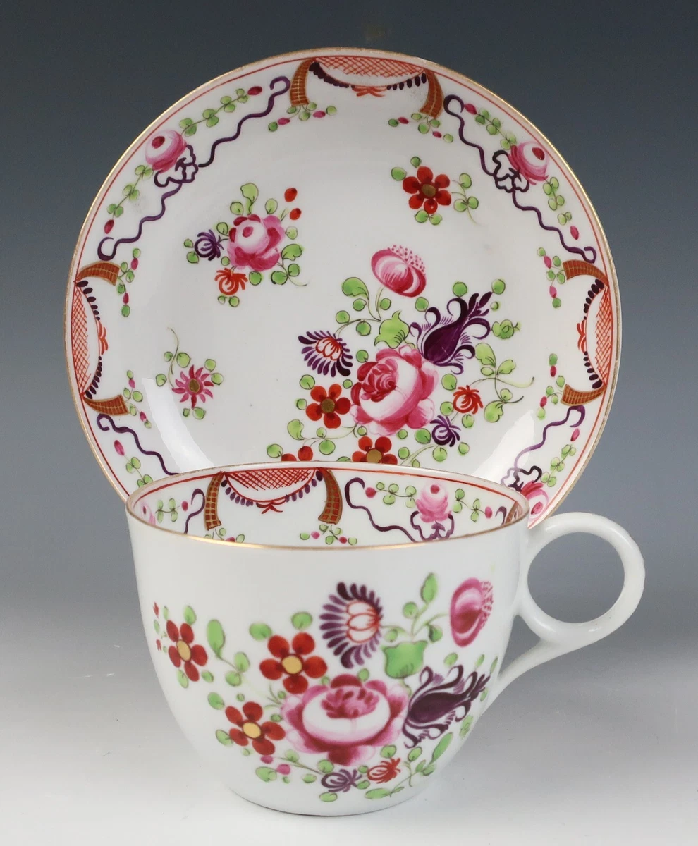 CHAMBERLAINE WORCESTER Cup&Saucer(1820年頃 CHAMBERLAINE WORCESTER Cup&Saucer(1820年頃 【公式通販】