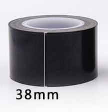 Heat Resistant Tape High Temperature Adhesive Tape Black 10m 38mm 0.18mm