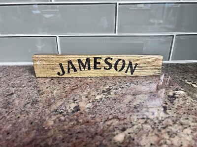 Jameson Kentucky Bourbon Barrel Stave Piece Gift For Whiskey Drinker Christmas