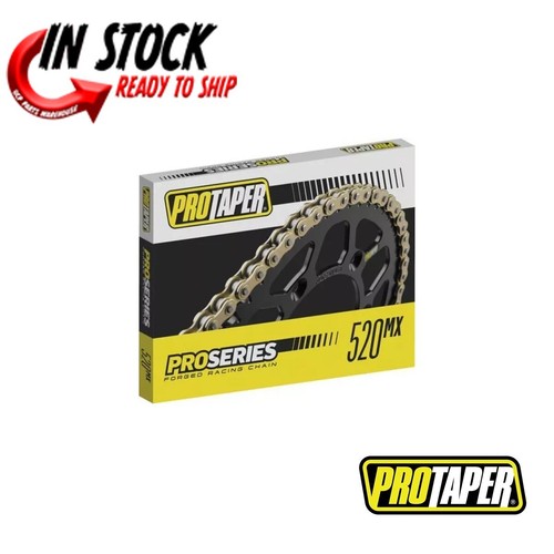 PROTAPER GOLD FORGED SLIM 520 CHAIN MOTOCROSS MX RACING 120 LINK W MASTER LINK - 第 1/3 張圖片