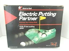 World Of Golf Electric Putting Partner W/ Ball Return Putting Aid  Oscar Jr