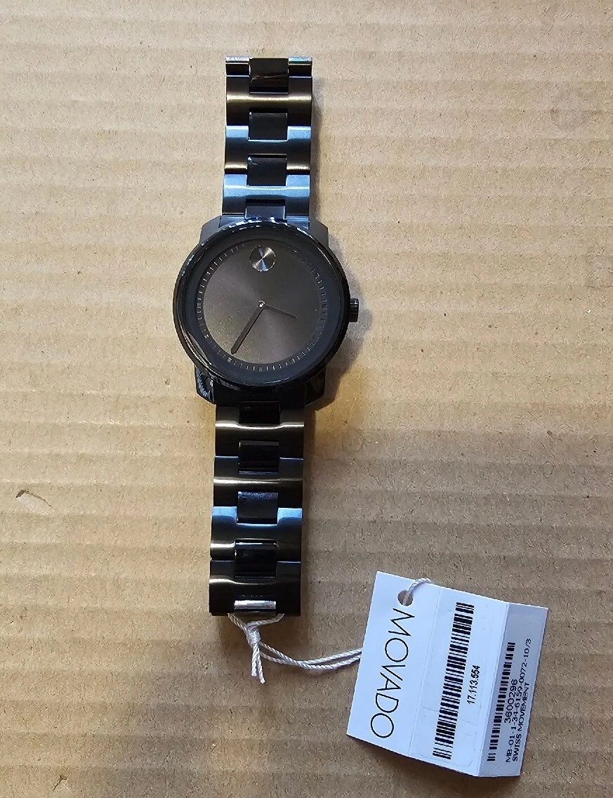 Movado Bold Watch with 42.5 mm NavyBlue Face NavyBlue Bracelet