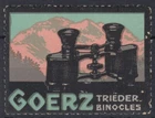 Advertising Brand Goerz Binoculars Berge Trieder Binocles [sz0800]