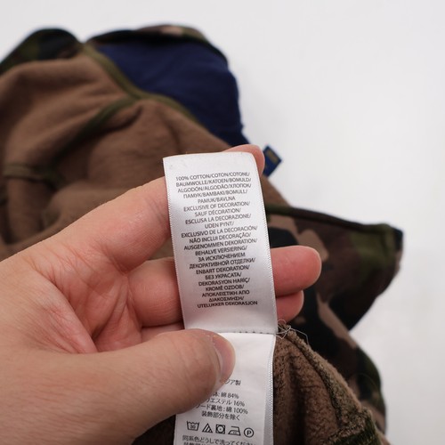 Ralph Lauren Camouflage Hoodie Boys Size 7 Fleece Full-Zip Sweatshirt Sweater - Picture 6 of 11