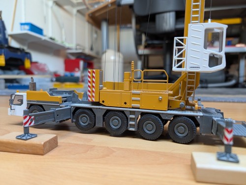 Conrad Liebherr 2102 MK 100 MOBIL BAUKRAN M 1:50 nur einmal aufgebaut - Bild 20 von 20