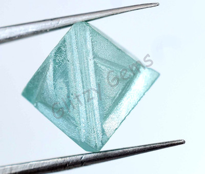 Lose Cvd Lab-Grown Diamant 8.50 Karat Kostüm Blau If Pointer Zertifizierte