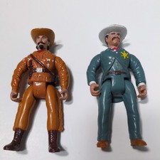 1991 Imperial Legends of the Wild West Buffalo Bill Wyatt Earp 5" Figures