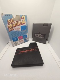 Super Mario Bros 2 Nintendo NES PAL Boxed Original Game Cartridge + Sleeve