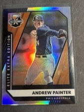 2021 Panini Elite Extra Edition - Andrew Painter #13 HOLO PRIZM PHILLIES