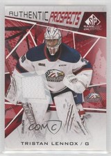 2021-22 Upper Deck SP Game Used CHL Edition Red Jersey Tristan Lennox #8 z6b