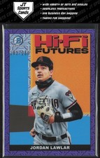 2022 Bowman Jordan Lawlar HIFI-13 Hi-Fi Futures Purple Mojo Refractor /250