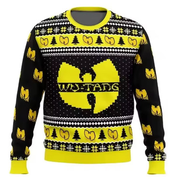 Yah Its Christmas Time Yo Wu Tang1 Clan Ugly Christmas Sweater