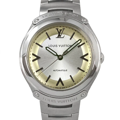 LOUIS VUITTON（LV） LOUIS VUITTON FIFTY FIVE Q6G22 AUTOMATICO ACCIAIO INOX QUADRANTE ARGENTO 36MM