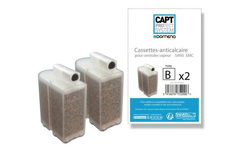 Cassettes Type B non EMC filtration optimale pour appareil entretien linge lot de 2