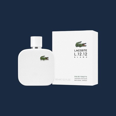 Lacoste L.12.12 Blanc   Eau de Toilette 3.3 oz (100 mL)