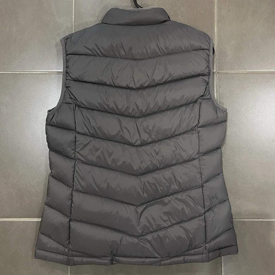 Women’s Crane Grey Down Vest Size Medium - No Care Tag - image 2 of 4