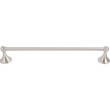 Coastal Towel Bar, 30 Inches, Satin Nickel by Stone Harbor Hardware
