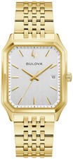 Bulova Tony Bennett Were Are All Here Quartz Gold Tone Men's Steel Watch 97B236