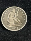 1877-S Seated Liberty Half Dollar - US Coin Ungraded