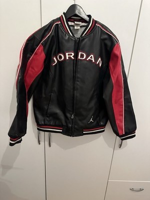 Air Jordan Jacke Size M NBA Vintage Jordan Flight 23 M.J. Jacket Kunstleder