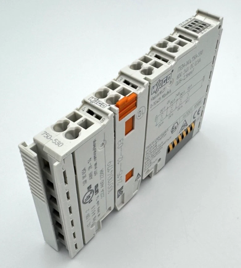 WAGO 750-530 8-Ch Digital Output Module 24VDC 0.5A –Free 2nd Day Air Shipping - Image 2 of 4