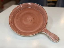 Steelite International England Ceramic Presentation Pan Handle 10 1/4 Terracotta