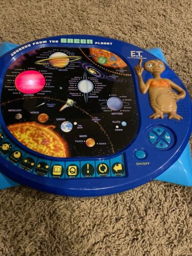 E.T. Journey From The Green Planet Electronic Educational Game Solar System - Picture 1 of 4