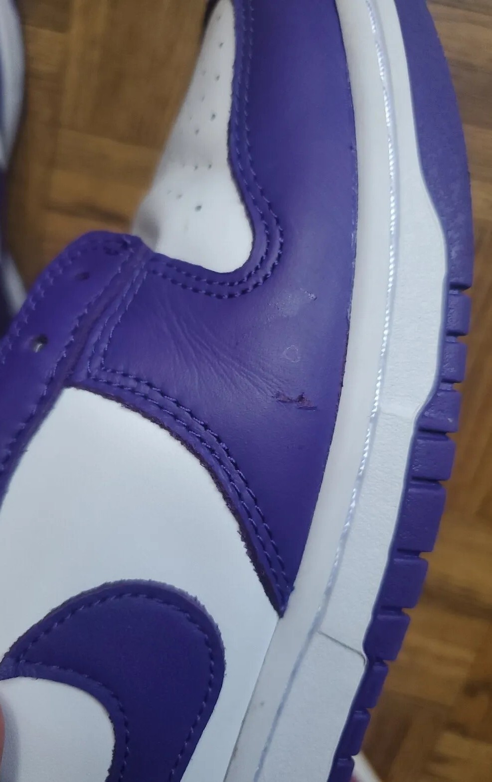 Nike Dunk Low Championship Court Purple Size 9. Great Condition, see 