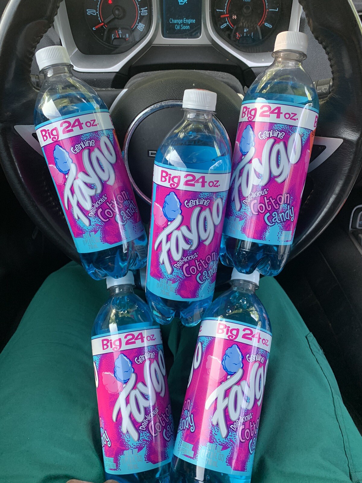 Faygo Soda Pop 24oz 5 pack!!! Cotton Candy Made in Detroit ICP Official