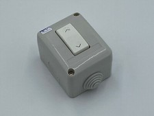 Rocker Switch for garage doors, roller shutters, canopies or awnings