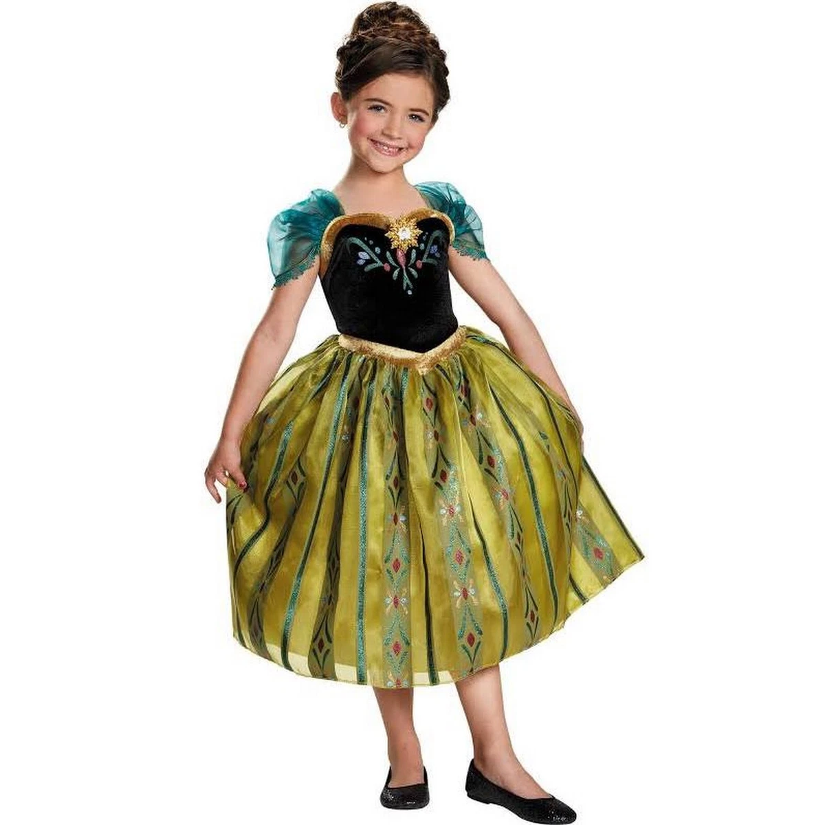 Disguise Disney Frozen Deluxe Anna Coronation Child Halloween