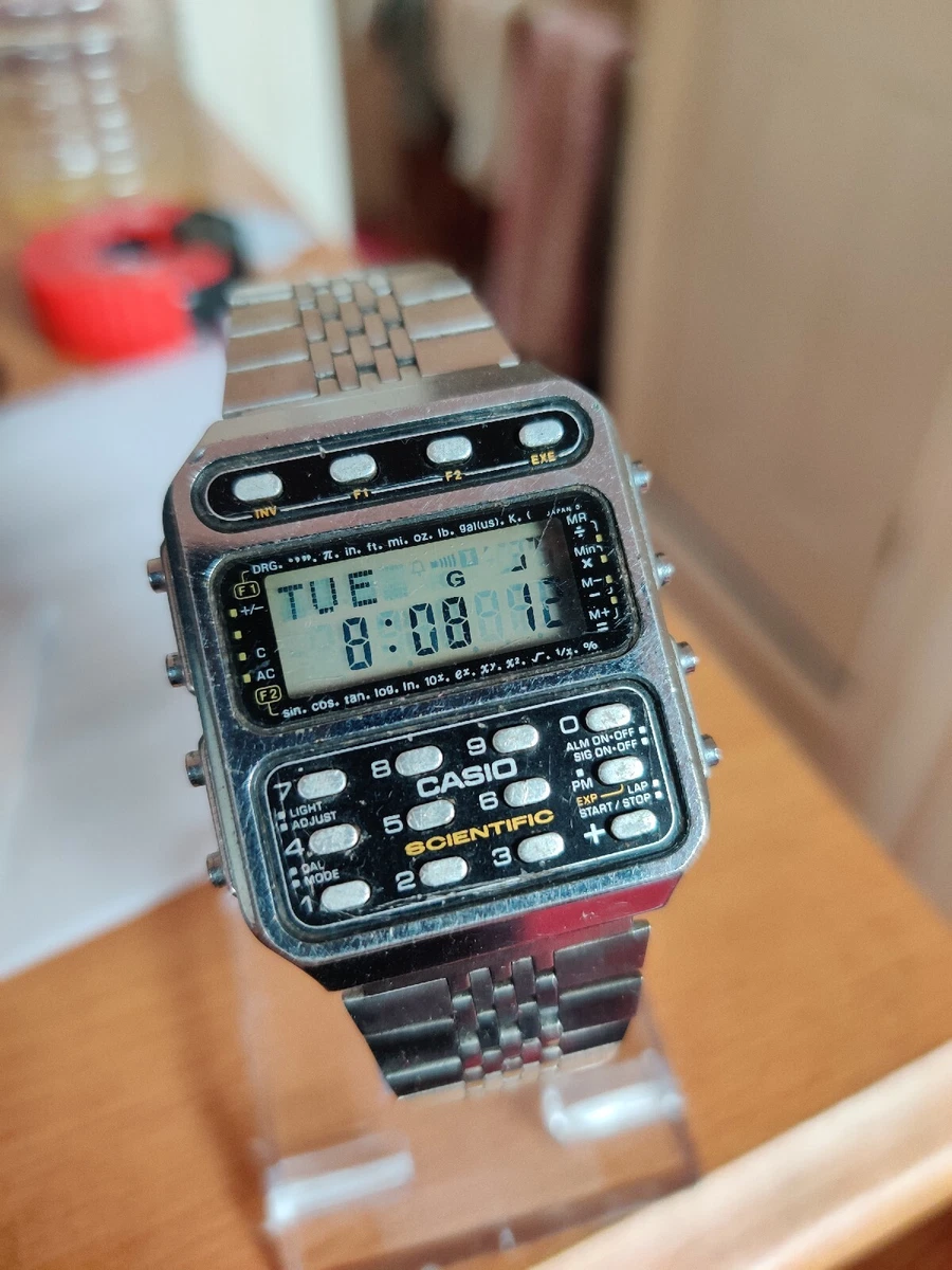 Casio scientific calculator clearance watch