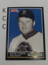 1991 Score Baseball #850 Roger Clemens Boston Red Sox 