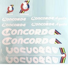 Concorde  80s decals Ciocc build white or black