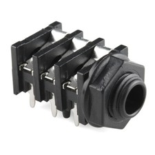 SparkFun COM-11144 Audio Jack - 1/4" Stereo right angle