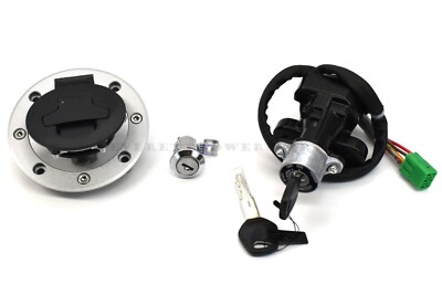 Ignition Switch Lock Set 00-03 GSXR 600 750 1000 Most Gas Cap (See
