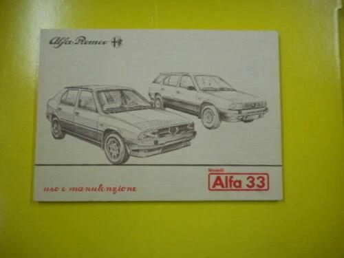 Manuali di assistenza e riparazione 33 manutenzione ordinaria per l'auto