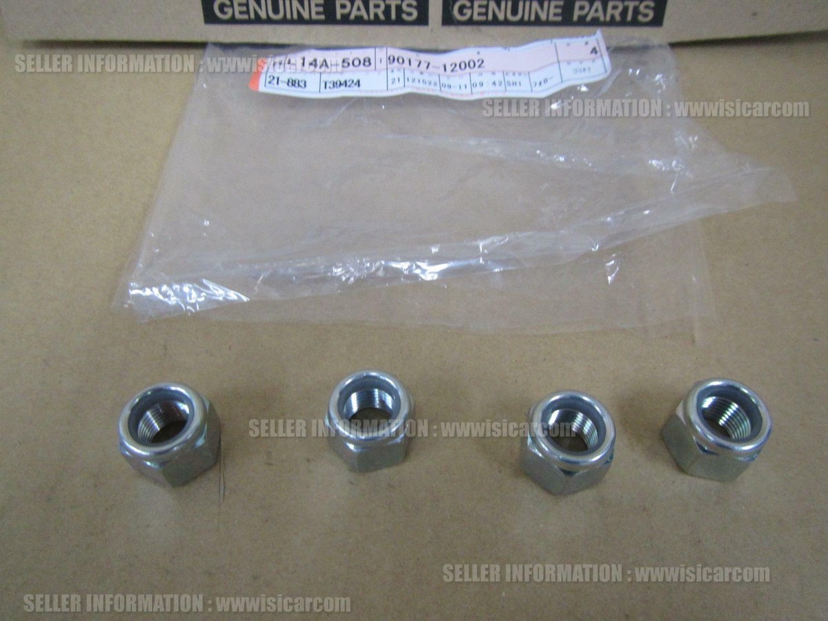 TOYOTA SUPRA RZ JZA80 NUT X4p FOR FR SUPPORT TO FR SHOCK ABSORBER