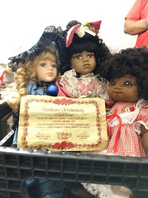 Collectors Choice Dolls The Black One Is An Old Cabbage Patch 