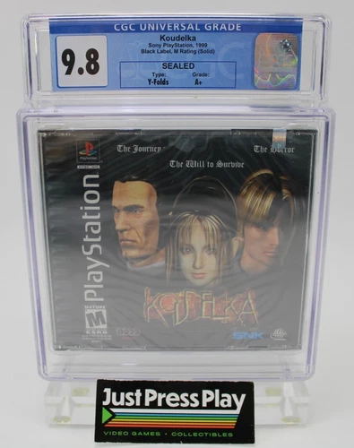 Koudelka Sony PlayStation 1 PS1 1999 New/Sealed CGC Graded 9.8 A+