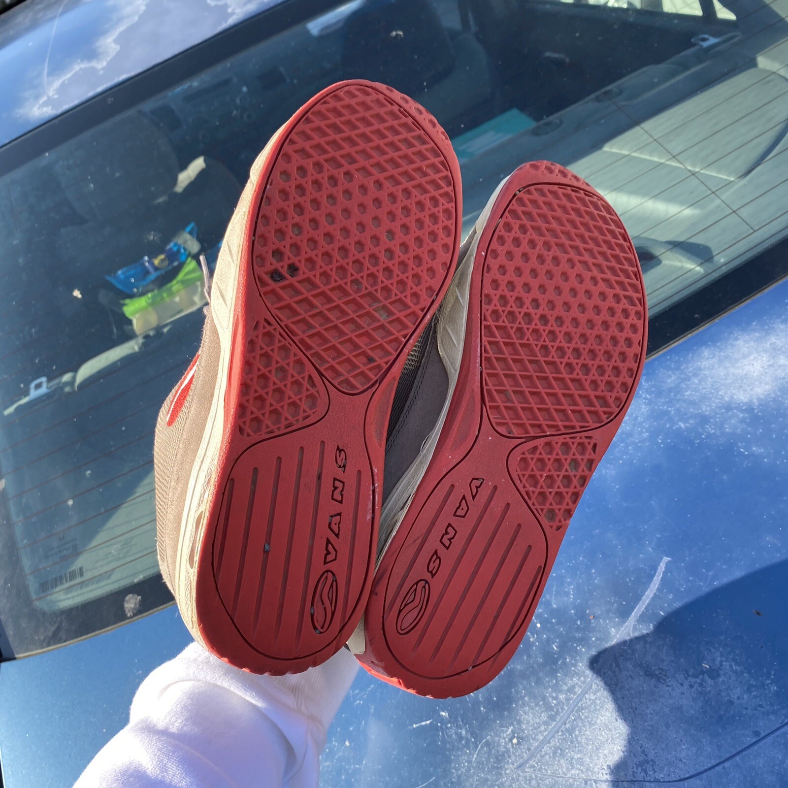 Vintage Vans Men's Size 12 Skate Shoes Skateboard Fat Tongue Puffy 90s