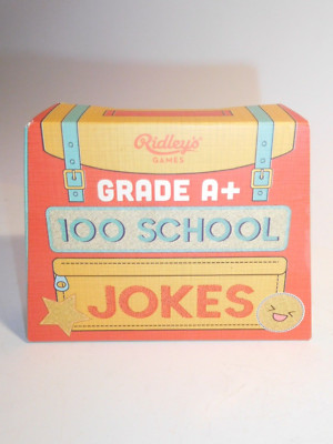 ++ GE1340 Ridley's Games JOK021  100 School Jokes !! ENGLISCH Witzesammlung NEU