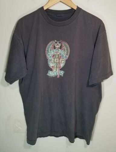 RED DOG DESIGN 1978 Dogtown Skateboard Shirt RARE Vintage Dog Town Men's Size XL - Afbeelding 1 van 9