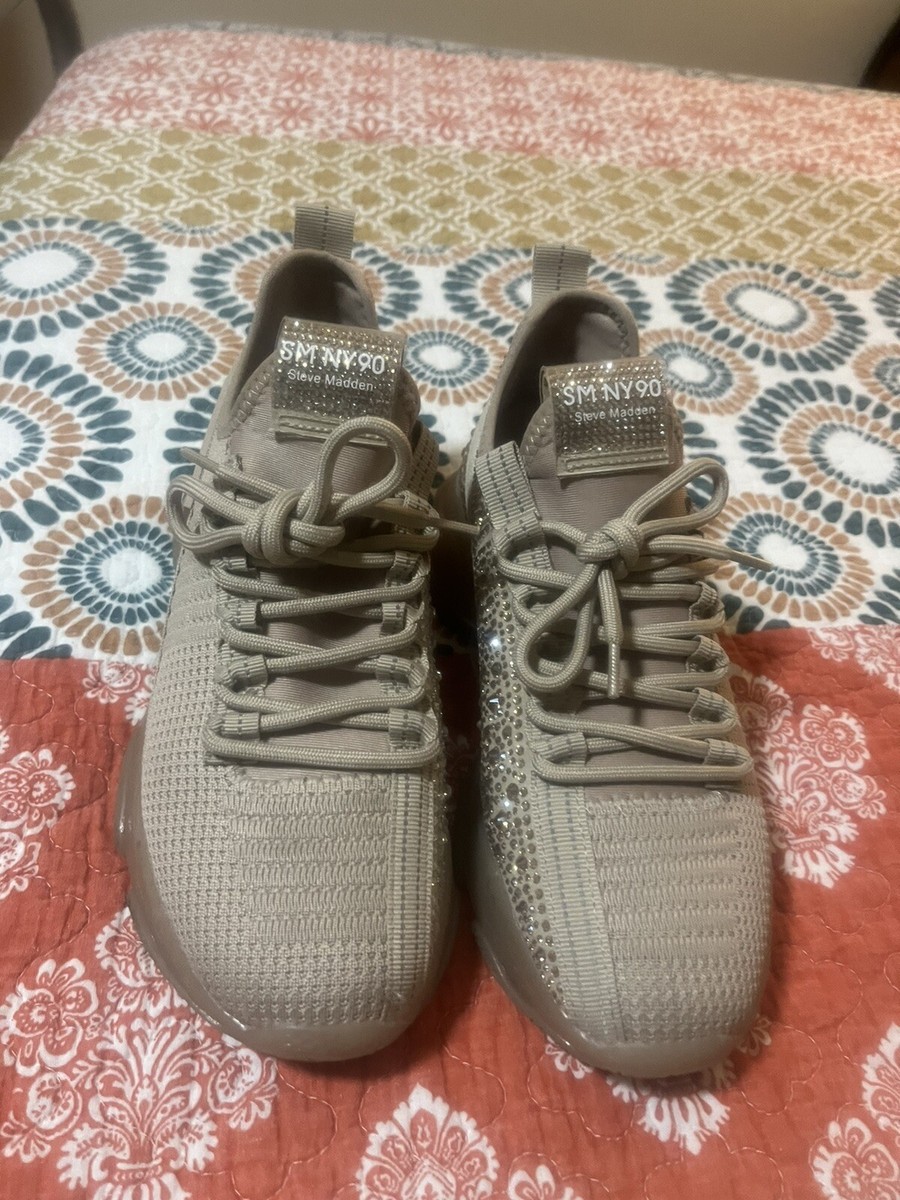 Steve madden maximum blush multi sneakers SM NY90, Tan | eBay