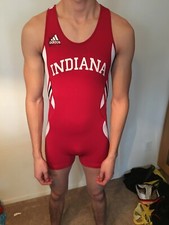 University Indiana Hoosiers Track and Field running Jersey singlet unisuit mens