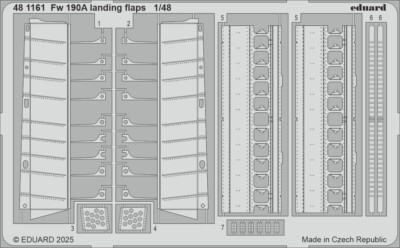 Eduard 1/48 Aircraft- Fw190A Landing Flaps for EDU EDU481161